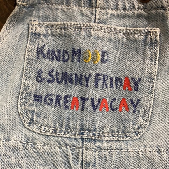 Zara Jean Short Overalls - Picture 3 of 4